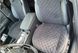 Накидки на сиденья алькантара Fiat Doblo Maxi черные