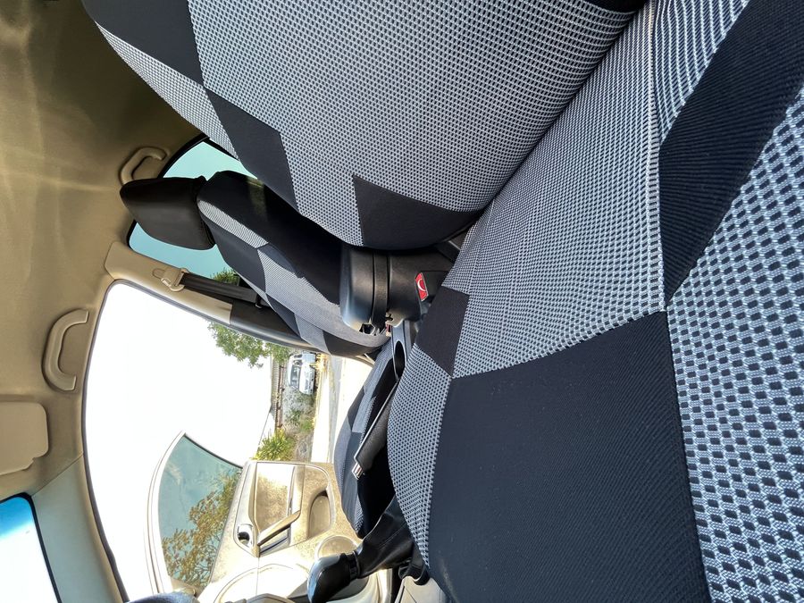 Чохли на передні сидіння Volkswagen T5 (1+1) сірі