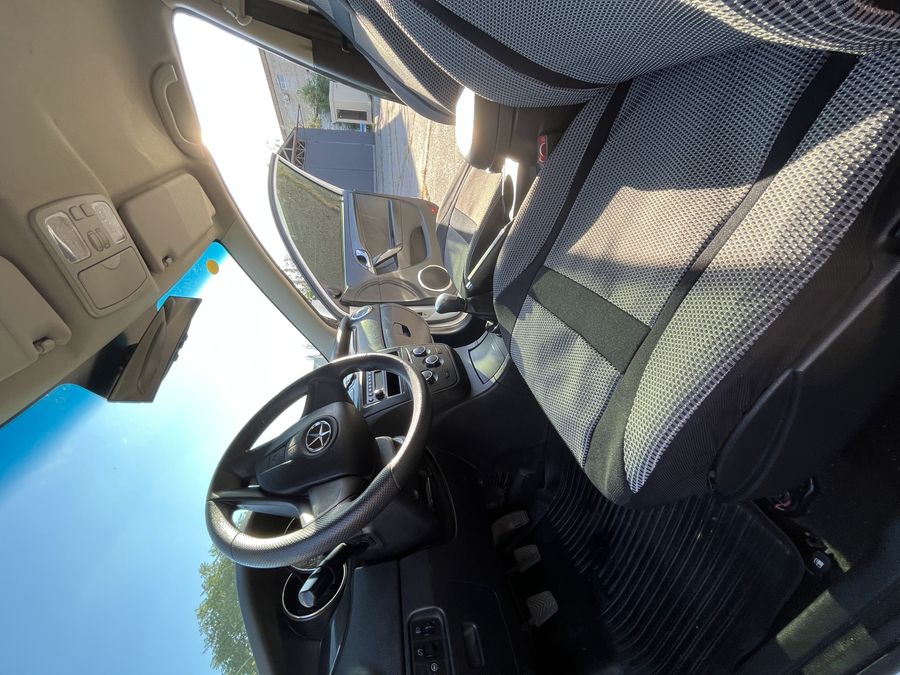 Чехлы на передние сидения Fiat Doblo Panorama (1+1) серые