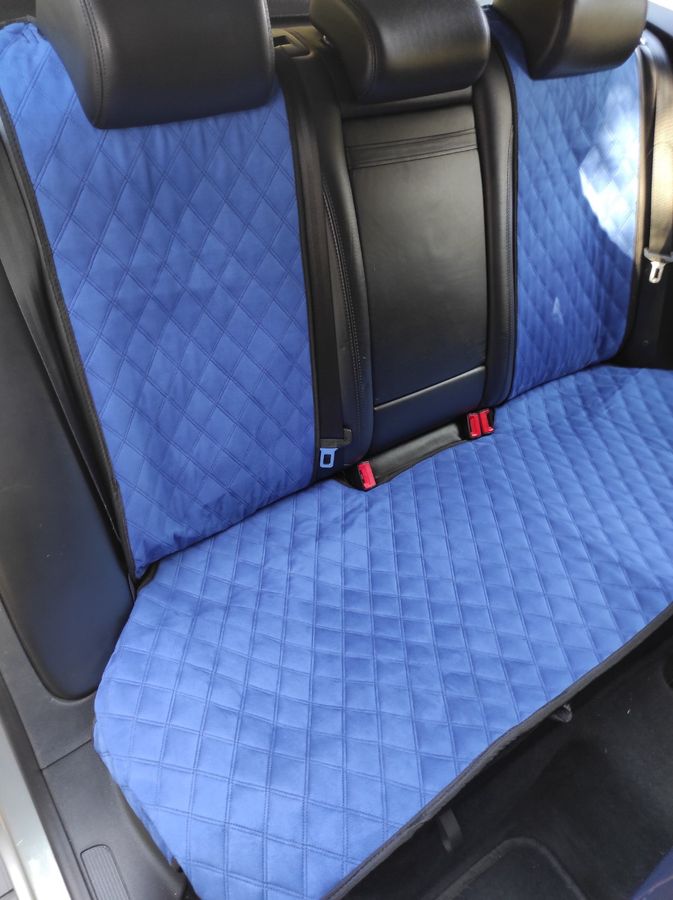 Накидки на сиденья алькантара Ford Transit V185 (2+1)