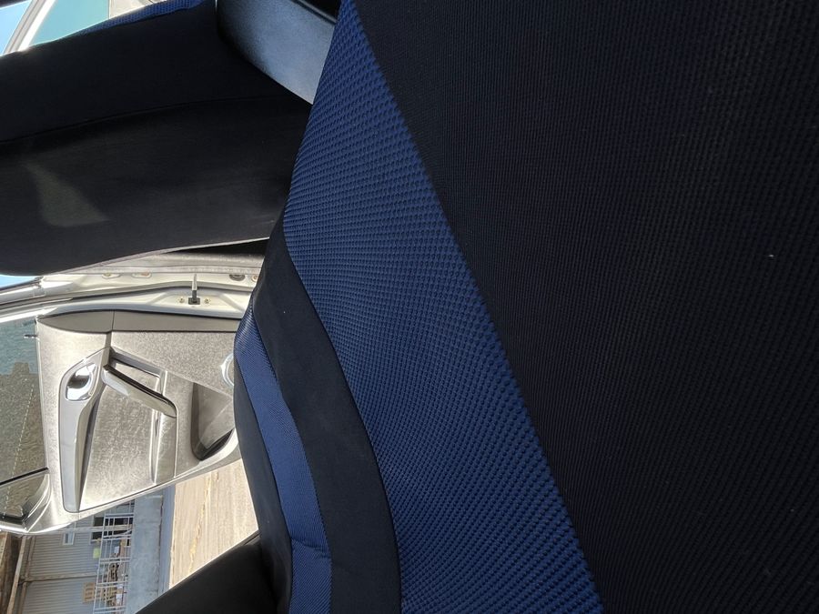 Авточехлы Mitsubishi Lancer X Sportback синие