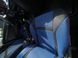 Чохли на передні сидіння Renault Trafic 2 (Trafic II) (1+1) сині