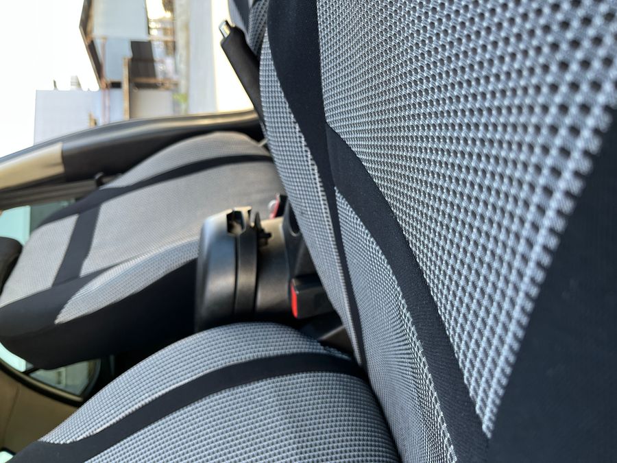 Чехлы на передние сидения Ford Transit V348 (1+1) серые