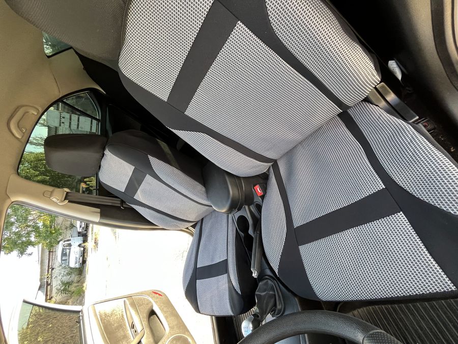 Чохли на передні сидіння Volkswagen T4 (1+1) сірі