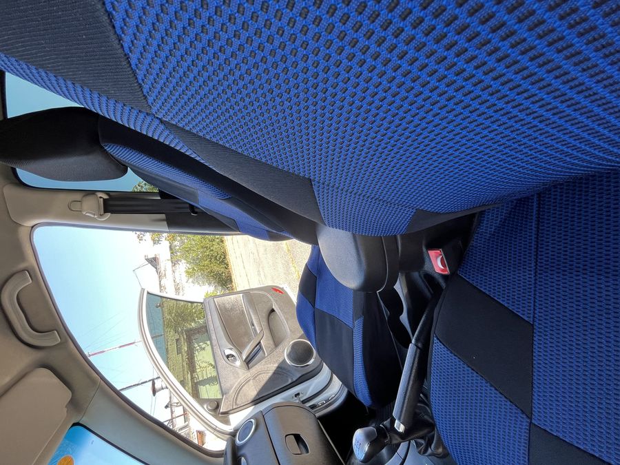 Чехлы на передние сидения Ford Transit Connect (1+1) синие