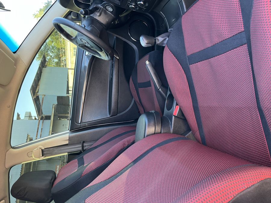 Чохли на передні сидіння Volkswagen T5 (1+1) червоні
