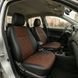 Чехлы на сиденья Чехлы на сиденья авто для Ваз 2115 из эко кожи и алькантары коричневые Alux-3746