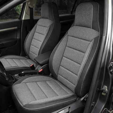 Чехлы на сиденья Авточехлы Пилот Люкс Chevrolet Aveo Hatchback серые ChevroletAveoHatchPillux-s