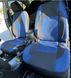 Авточохли Nissan Navara 3 (D40) Double Cab сині