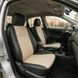 Чехлы на сиденья Чехлы на сиденья авто для Chery Tiggo 5 из эко кожи и алькантары бежевые Alux-13789