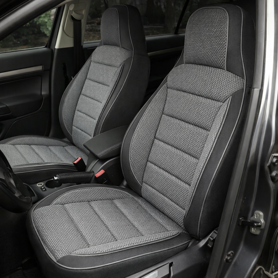 Чохли на сидіння Авточохли Пілот Daewoo Ланос сірі DaewooLanosPil-s