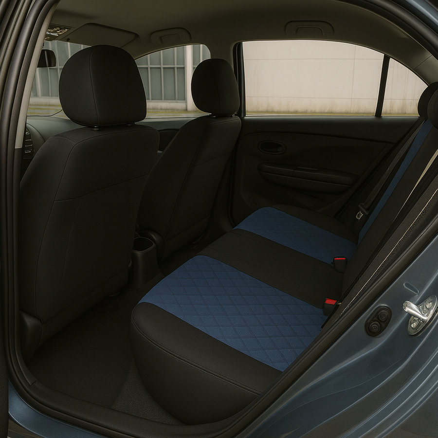 Чехлы на сиденья Авточехлы c вставкой антара Volkswagen Jetta V (Jetta A5) синие ANT-2210