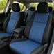 Чохли на сидіння Авточохли зі вставкою антара BYD F3 сині ANT-1589