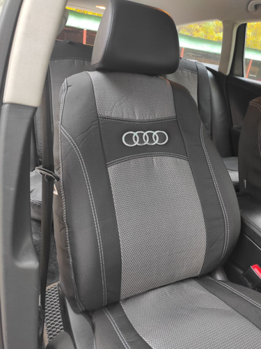 Авточохли Audi А6 (С5), Темно-сірий