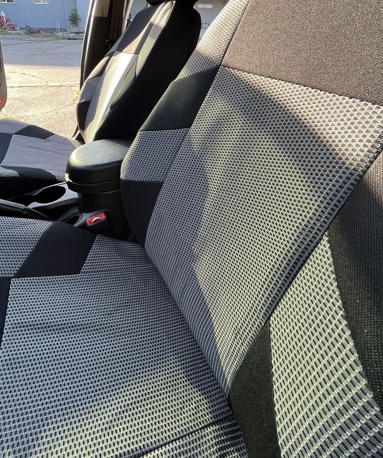 Чехлы на передние сидения Ford Ranger 3 (1+1) серые