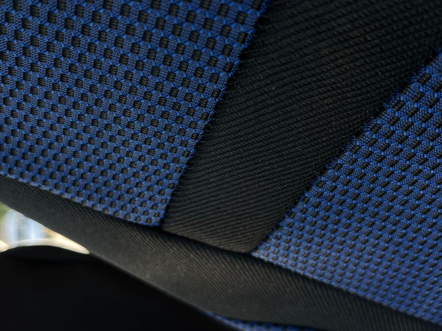 Авточехлы Skoda Octavia (A7) синие