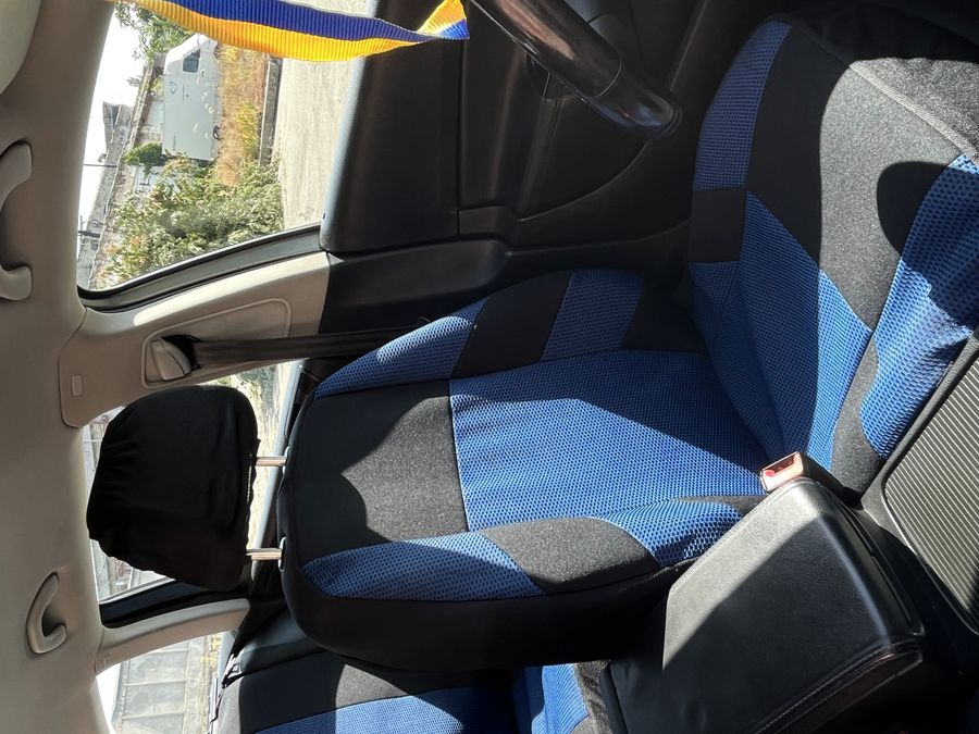 Авточехлы Honda FR-V синие