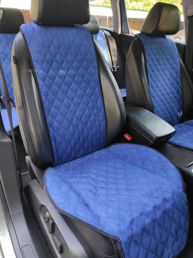 Накидки на передние сиденья алькантара Volkswagen Jetta VI (Jetta A6)