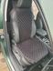 Накидки на передние сиденья алькантара Fiat Doblo Maxi черные
