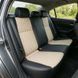 Чехлы на сиденья авто для Honda Civic 9 Sedan (Civic IX) из эко кожи и алькантары бежевые Alux-13948 &mdash; фото 6 из 9