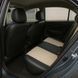 Чехлы на сиденья авто для Mitsubishi Lancer X Sportback из эко кожи и алькантары бежевые Alux-14096 &mdash; фото 8 из 9